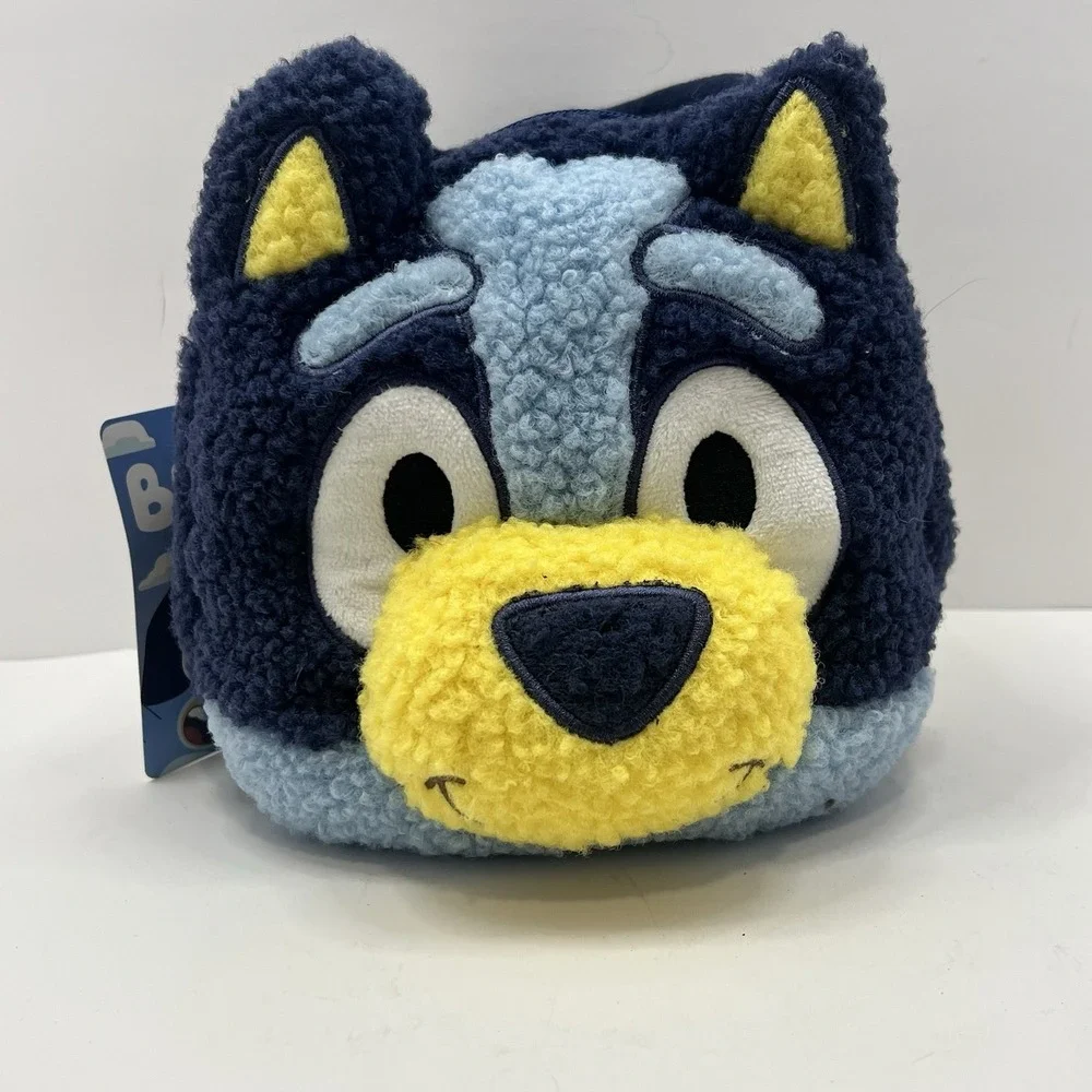 Bluey Plush Handbag NWT BBC Studios Blue Purse Fluffy